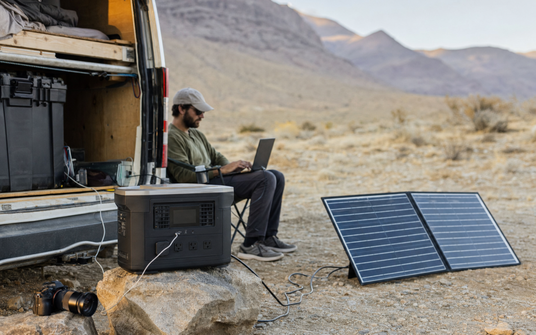 Camper Power Station and Solar Basics for Boondocking