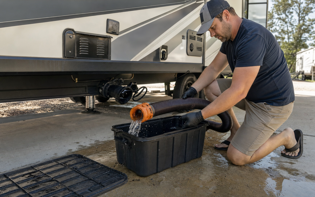 RV Sewer Hose and Tote Basics for Dump-Station Days